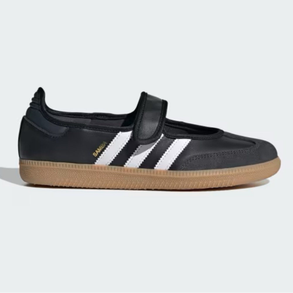 Adidas Samba Jane Sneakers - Black & White - Size 6.5